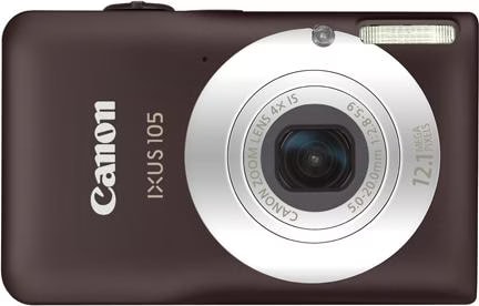 Canon Digital IXUS 105, 12MPixel, 4x WW-Zoom, Braun Digitec