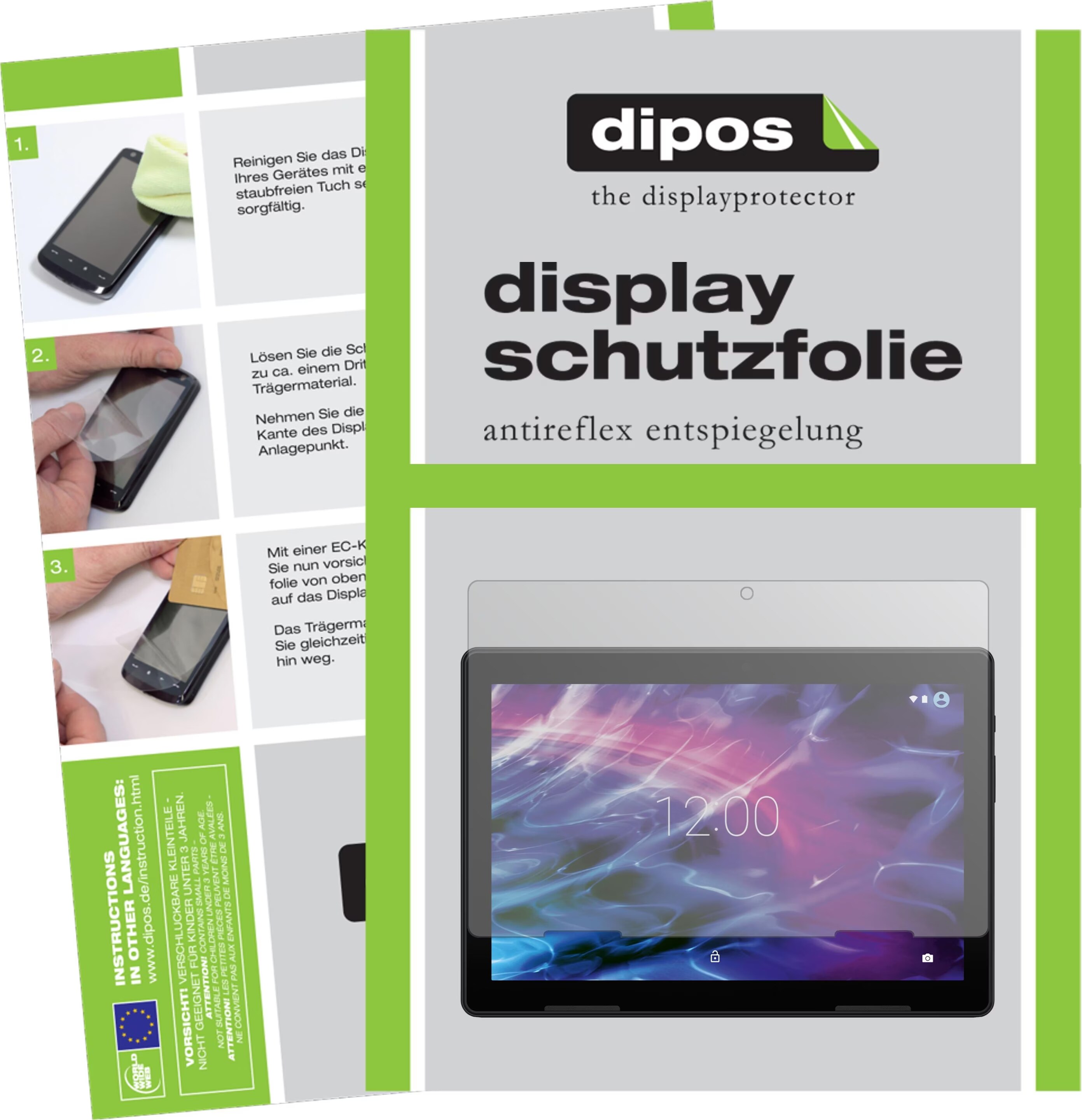dipos I 5X Pellicola Protettiva antiriflesso Compatibile con Doogee S61 PRO Pellicola di Protezione