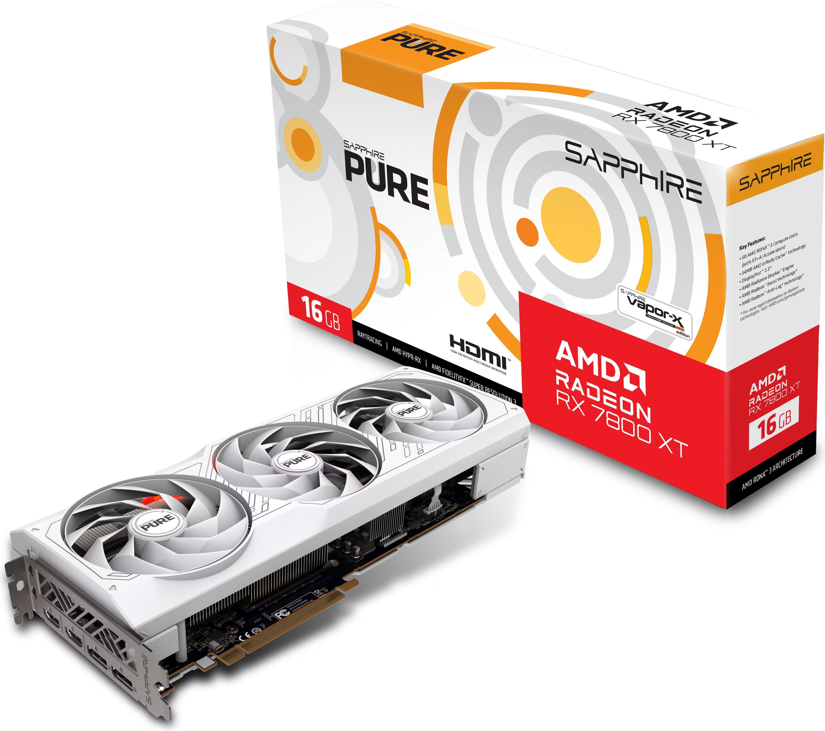【新品未開封】Sapphire PURE RX 7800 XT 16GB 025c9ab2-f5a4-4e15-a9fc-