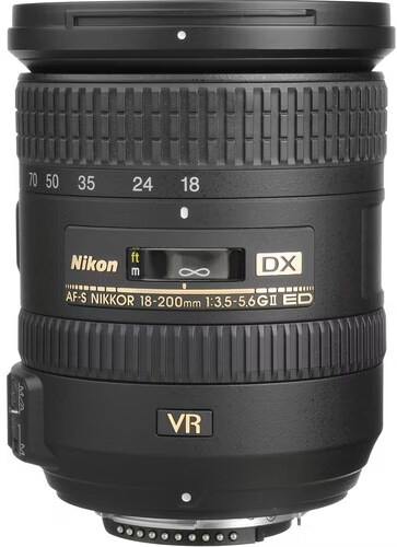 【C7061】AF-S NIKKOR 18-200mm 1:3.5-5.6 G Nikon AF-S Nikkor 18-200mm f/3.5–5.6 G ED DX VR II - Digitec