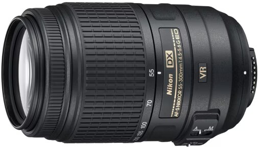 Nikon ニコン AF-S 55-300mm F4.5-5.6G ED VR Nikon AF-S DX 55-300mm f/4.5-5.6G ED VR - kaufen bei Digitec